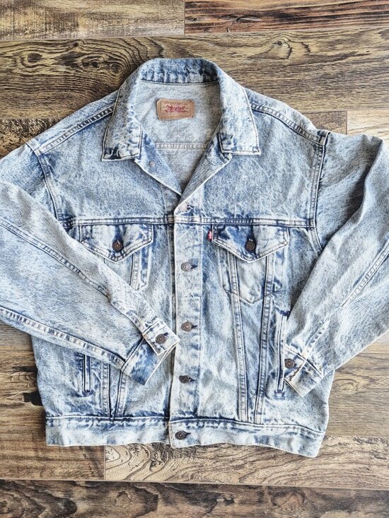 Levi's Other - Vintage'80s Levi's 70507-0219 Made in USA Stonewashed Denim Trucker Jacket